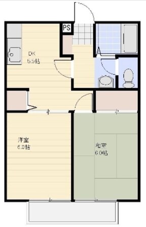 ヤマサハイツの物件間取画像